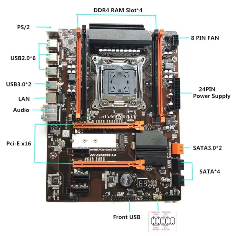 good pc graphics card X99 Computer Motherboard Four DDR4 Support LGA 2011-3 With Xeon E5 2620 V3 CPU Dropship latest gpu for pc