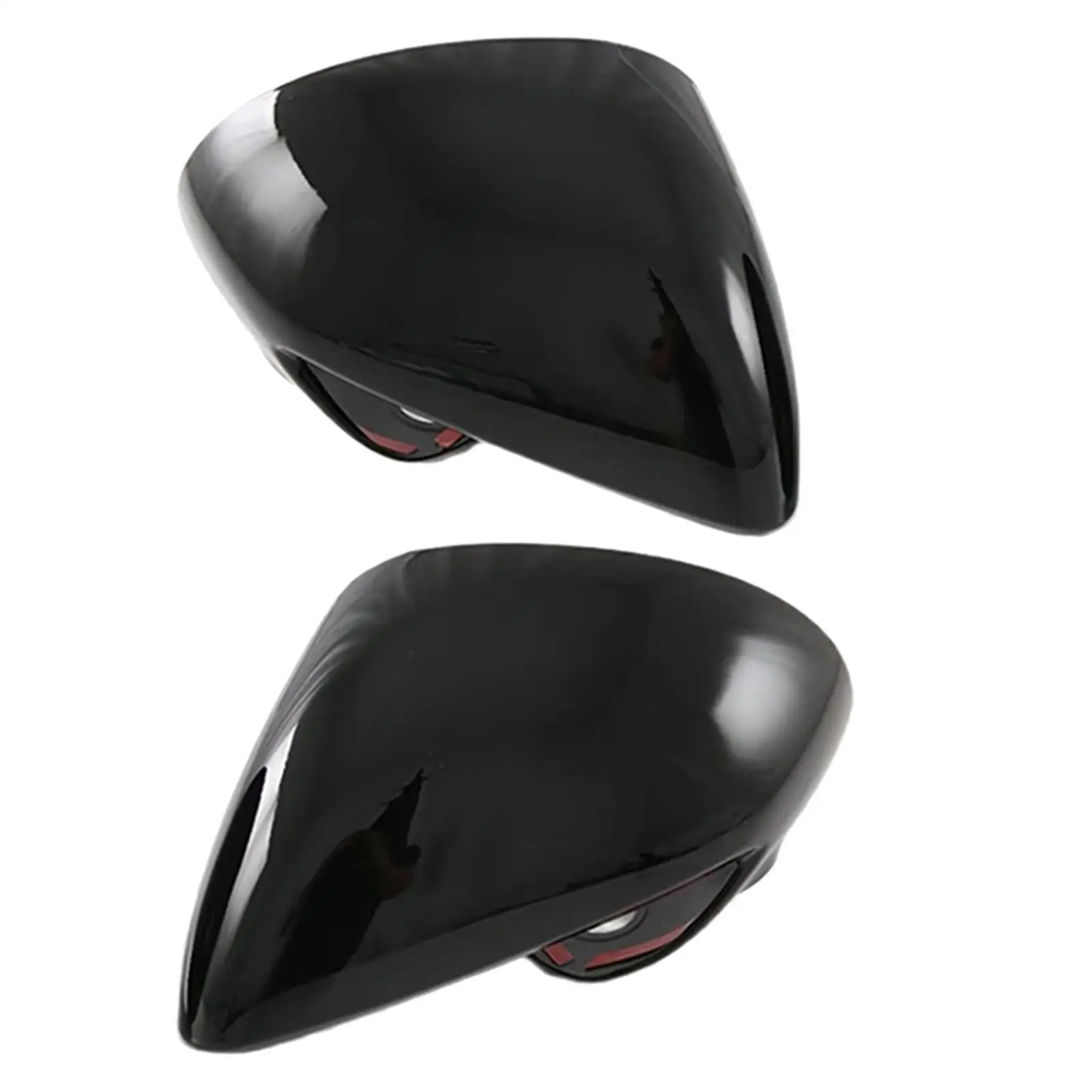 2Pcs Car Side Rear View Mirror Guard Cover Caps Trims Durable Replace for Byd Dolphin Atto 2 ea1 2022 2023 Auto Accessories