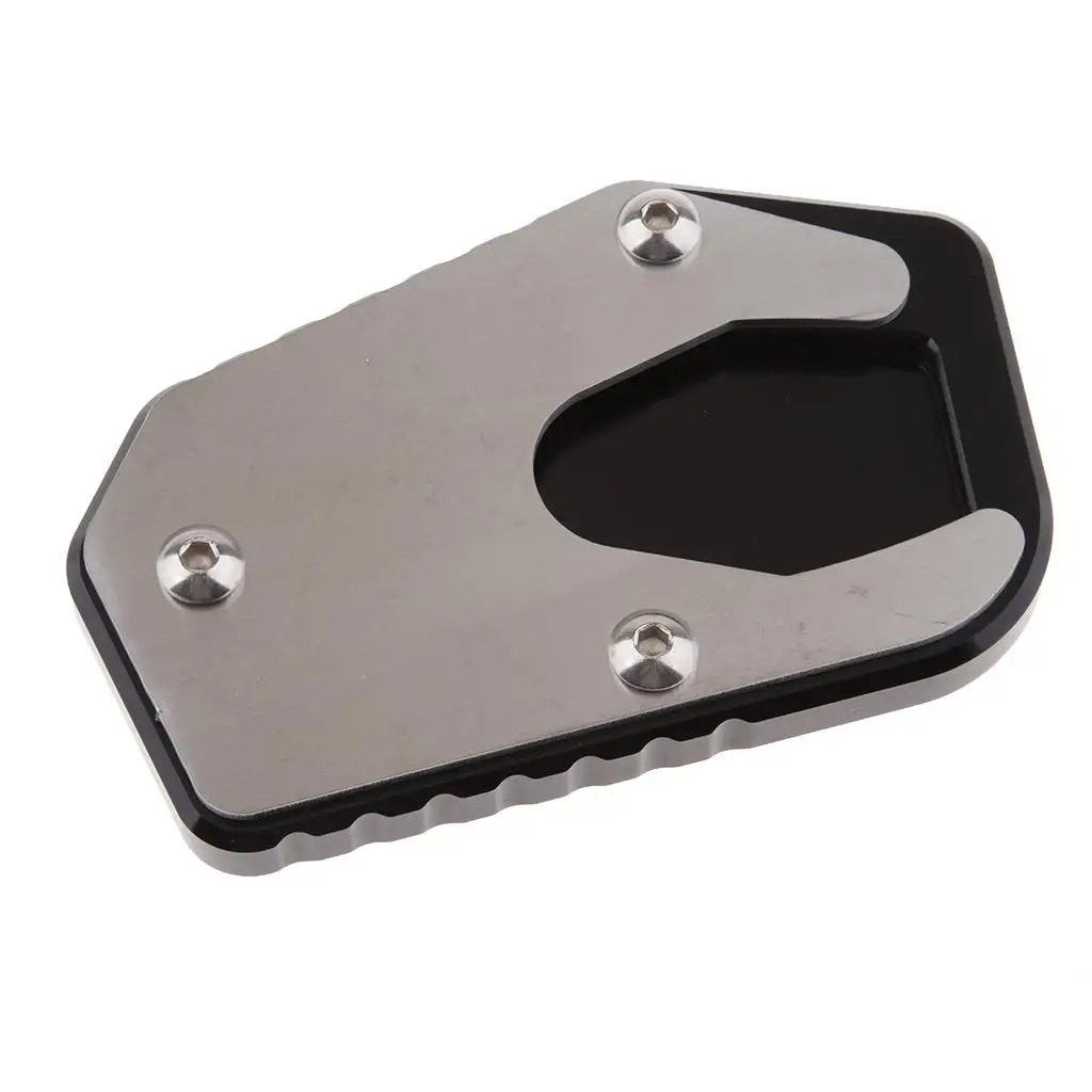 Motorcycle Kickstand Extension Foot Pad Plate For Suzuki V-STROM1000 Durable Precision Cast