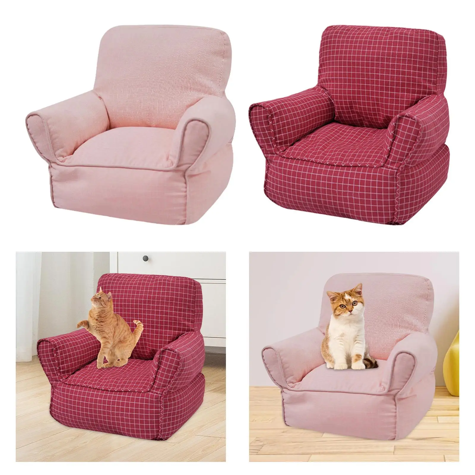 Pet Couch Bed Playing Small Dogs Portable Rabbit Small Animals Cat Sofa Bed