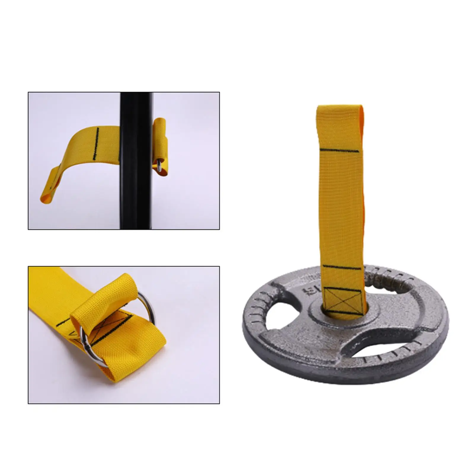 Strap Loading Pin, Rod Bell Counterweight Belt for Machine Attachment Travelling