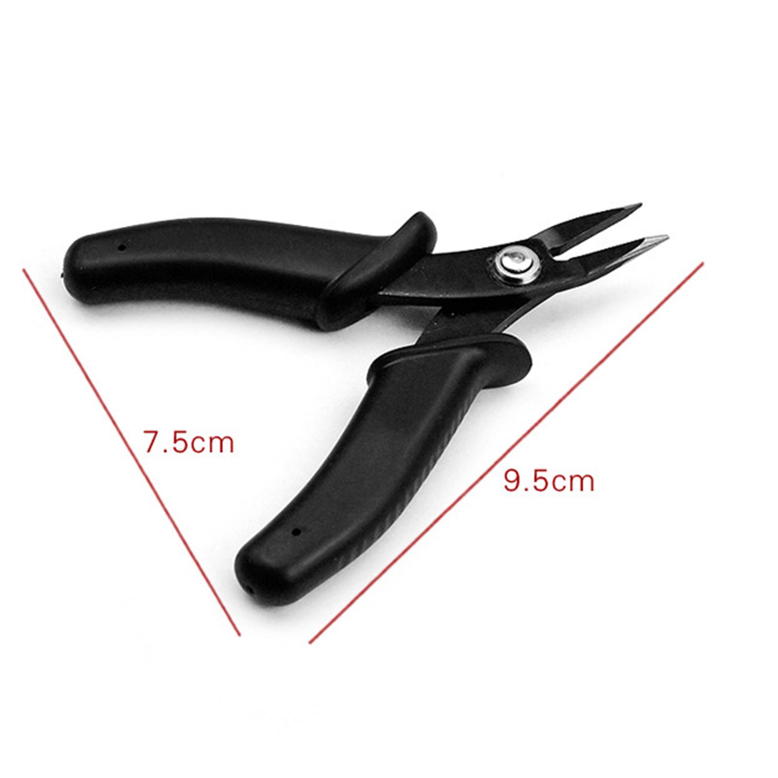 Jewelry Making Pliers Tools Metal Round Nose End Cutting DIY Equipment Pincers Fit Handcraft Beadwork Repair