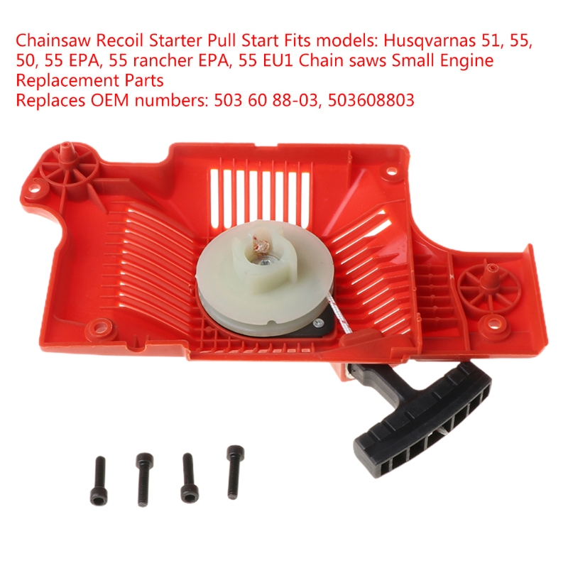 Title 3, Recoil Rewind Start Starter Assy para Husqvarna...