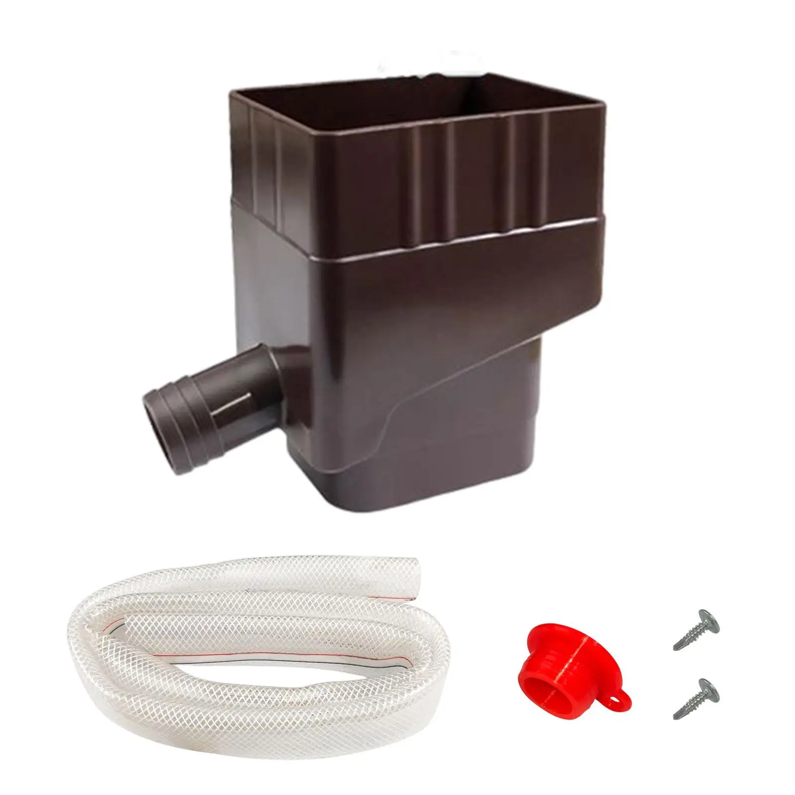 Rain Water Collection System Yard Gutter Drain with Hose Rainwater Collector