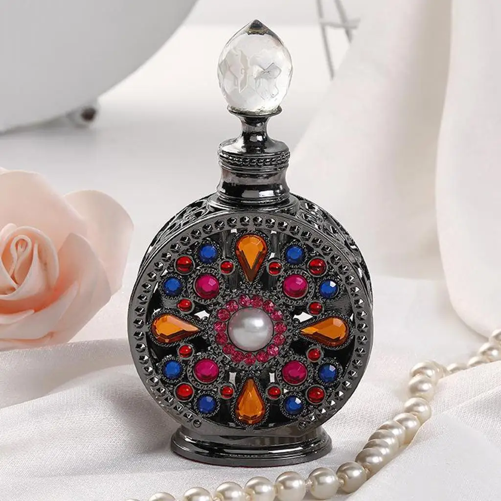 15ml Glass And Metal Empty Perfume Bottle for DIY Essential Oils
