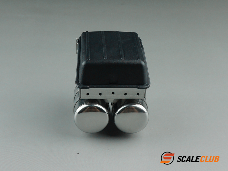 Scaleclub 1/14 für Tamiya 3363 1851 Simulationsbatteriekasten Gastank Metall Upgrade-Zubehör – Detail 4