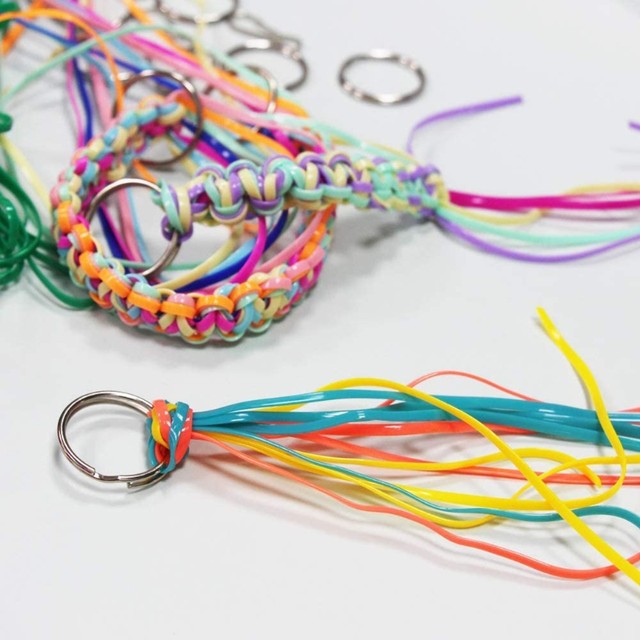 DIY 20 Colors Lanyard String Durable Non-toxic Plastic Lacing Cord for  Crafts Bracelet Lanyards Jewelry Making Women 97QE - AliExpress