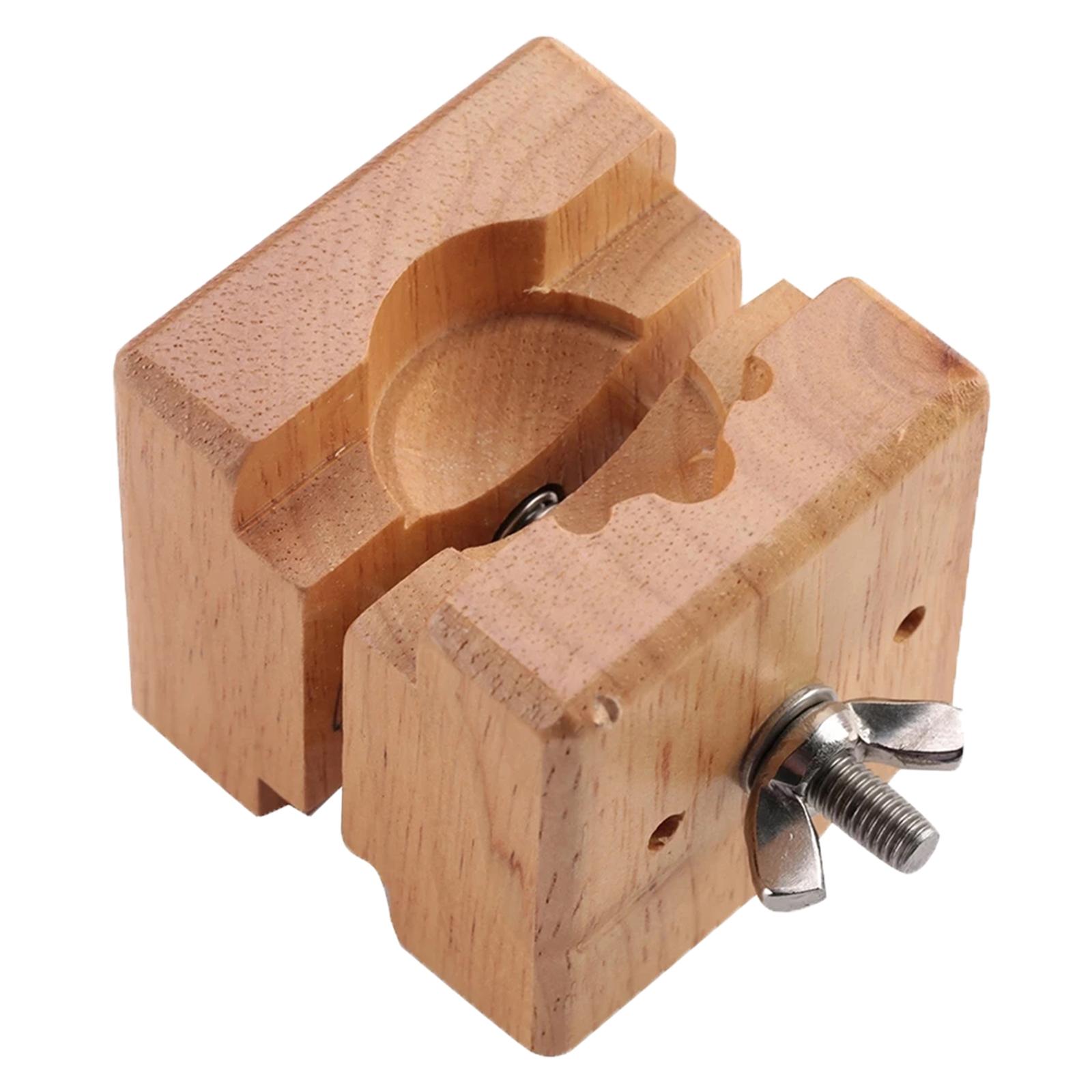 Wooden Watches Back Case Holder Opener Remover Base Movement Repair Tool for Watchmaker Amateurs Jewelry Making Watch Strap