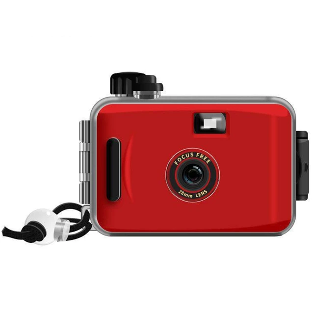 Non-disposable Film Camera Retro Waterproof Point-and-shoot Camera for Kids