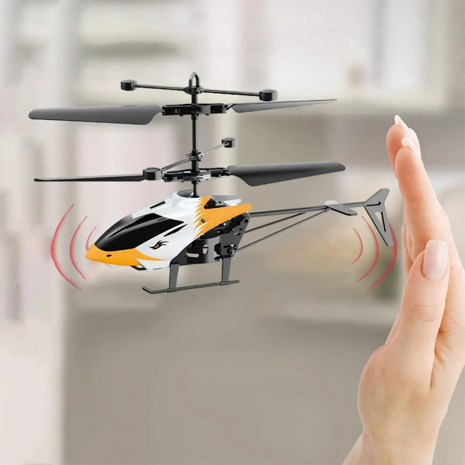 Mini RC Induction Helicopter 2CH Educational Drop-Resistant  for Party