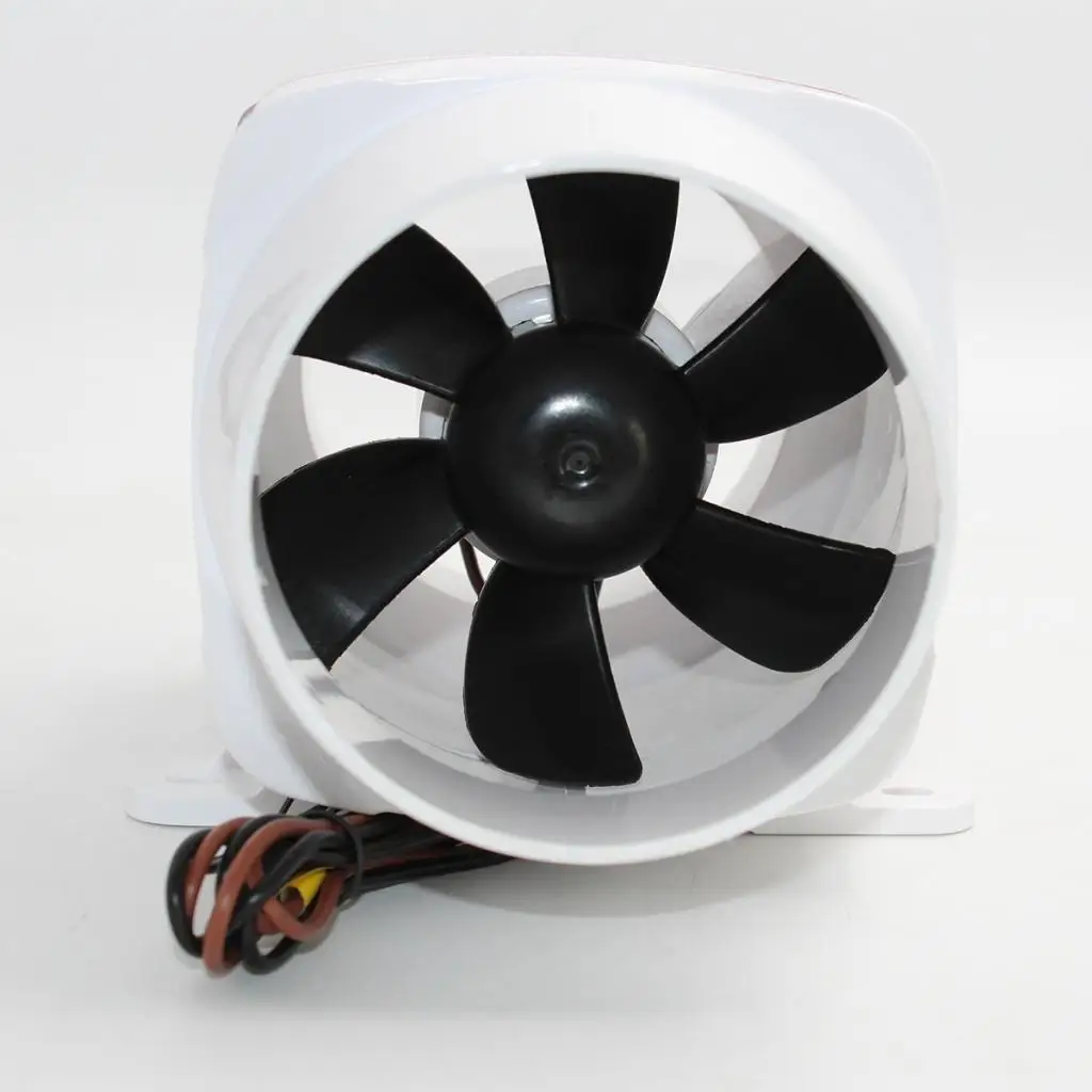 12V DC 4-blade fan marine bilge engine compartment ventilation marine head