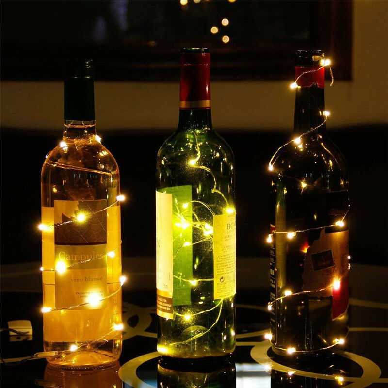 String Lights 1-20M Waterproof Wire Garland Fairy Lights Birthday Wedding Valentine Christmas Decor Holiday Outdoor Garden Party