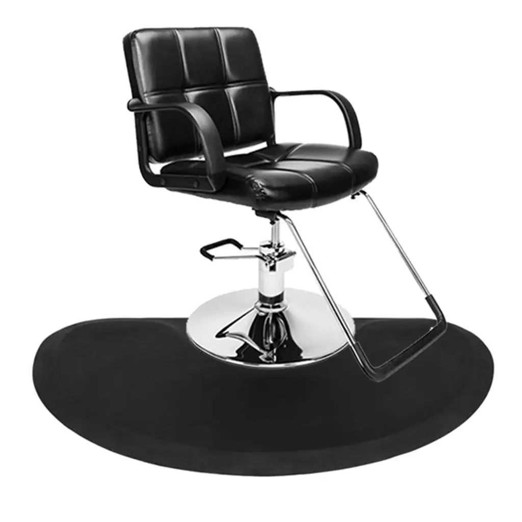 Anti-Fatigue Salon & Barber  Floor Mat - Non-Slip, `x5`x1/2`` Black