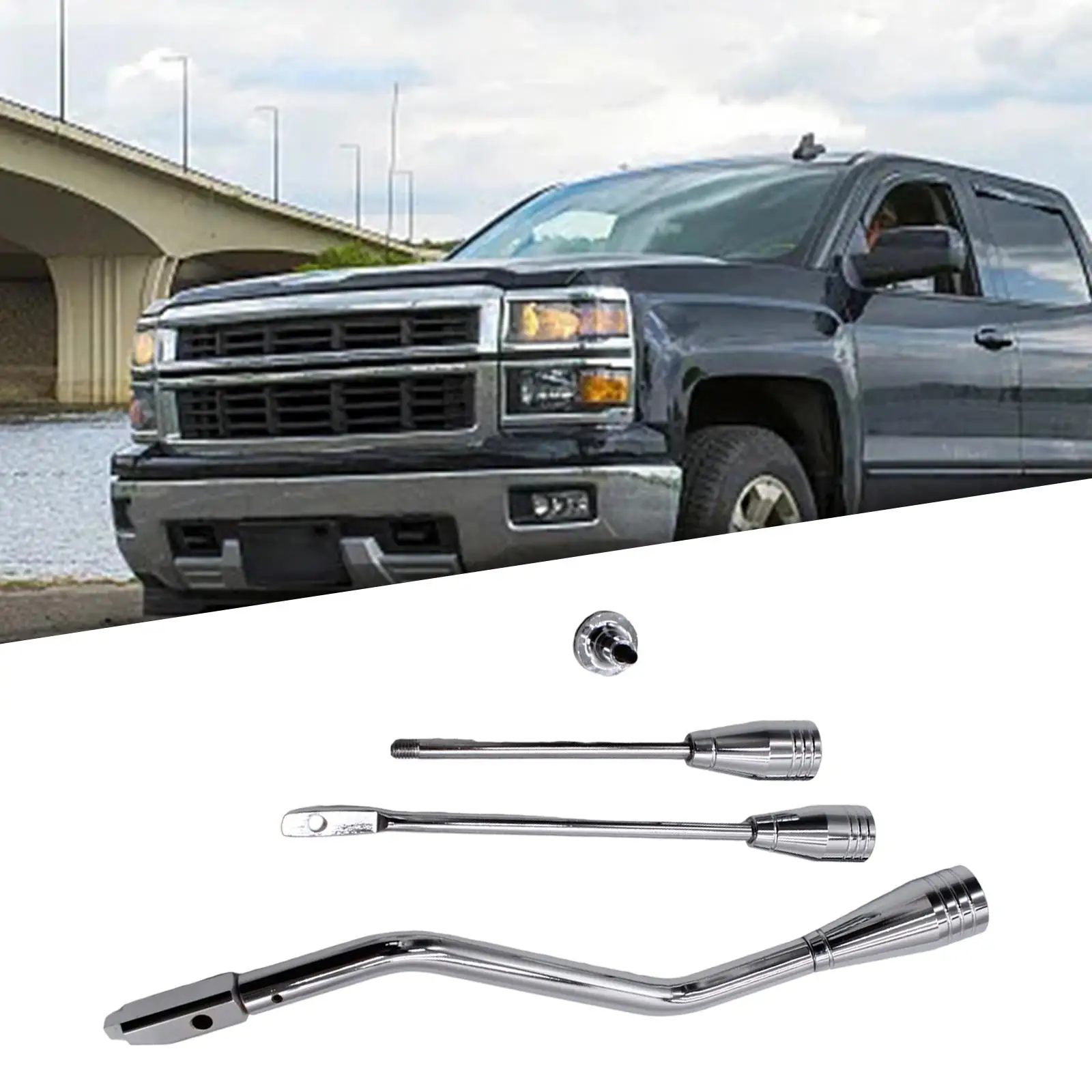 Turn Signal Hazard Tilt ,Chrome Kits ,Stainless Steel Wear Resistant,Shifter