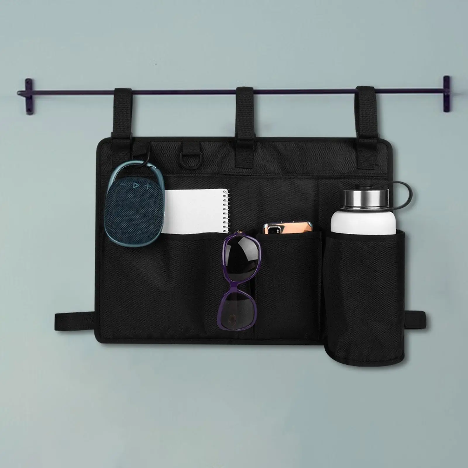 Wheelchair Bag Storage Bag Storage Organizer Walker Pouch Bag Wheelchair Carry Bag for Golf Cart Chair Accessories Outdoor