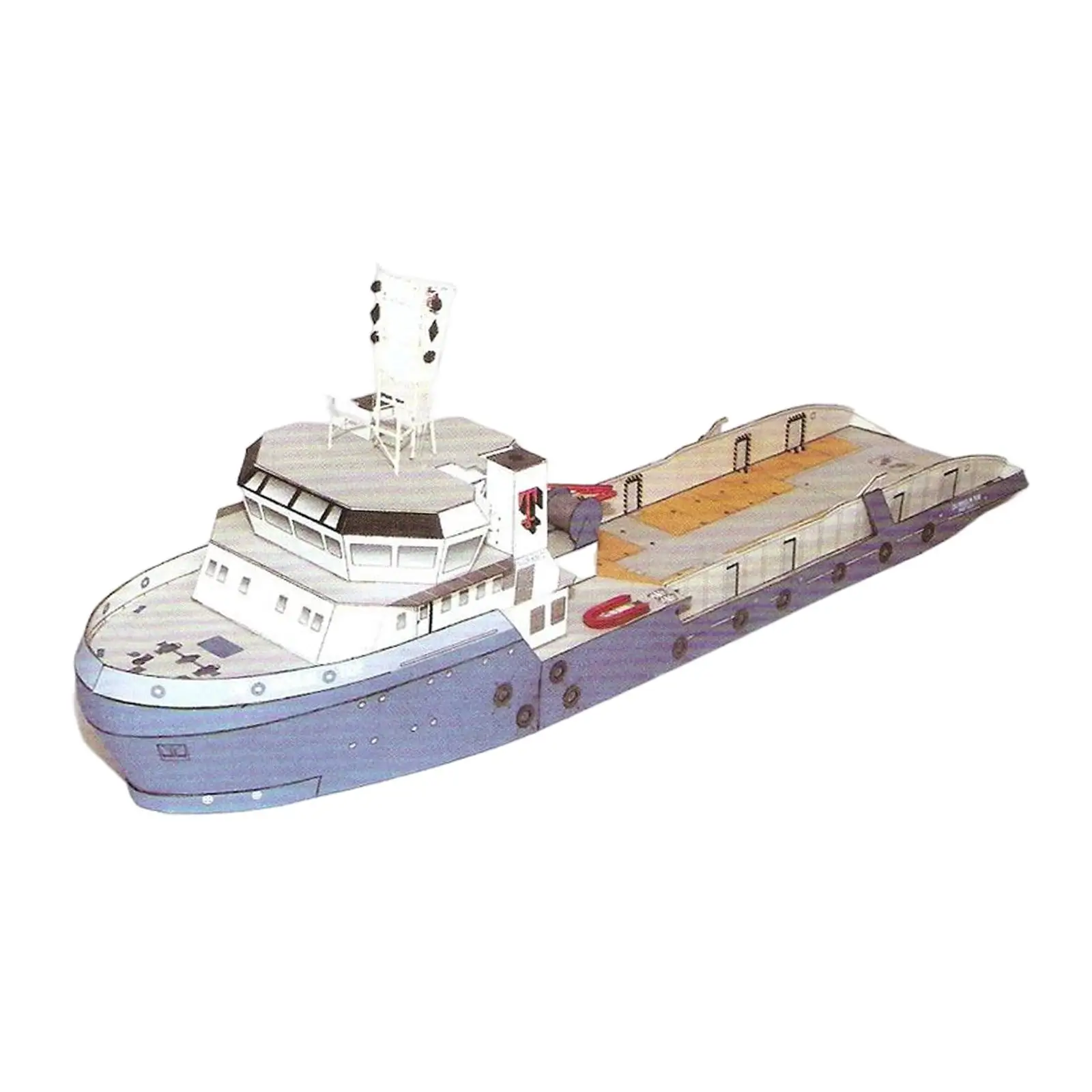 1:250 Scale Ship Model DIY Accessory Gifts Ornaments Assemble Toy 3D Simulation