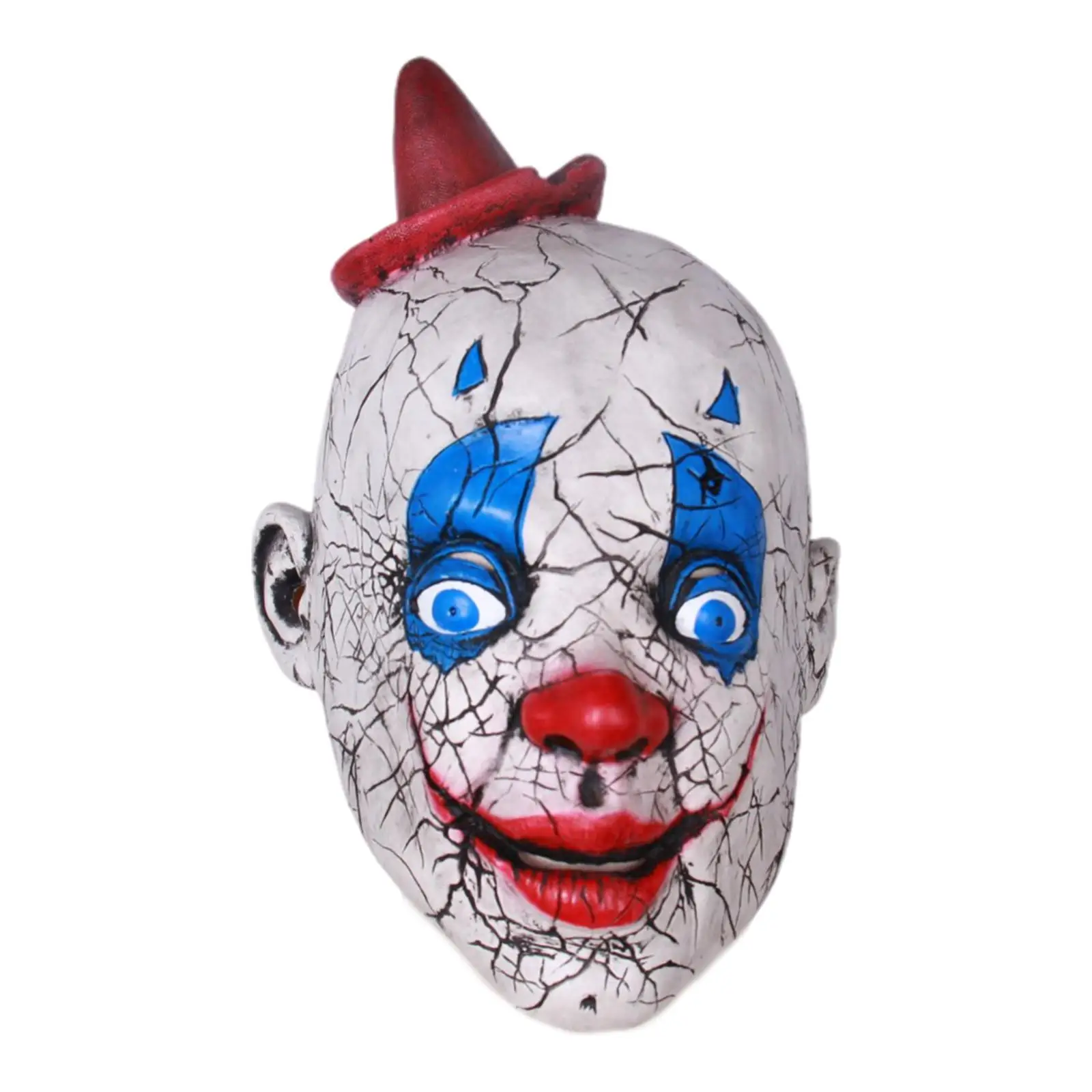 Halloween Clown Mask  Smiling Joker Mask Masquerade Costume Props