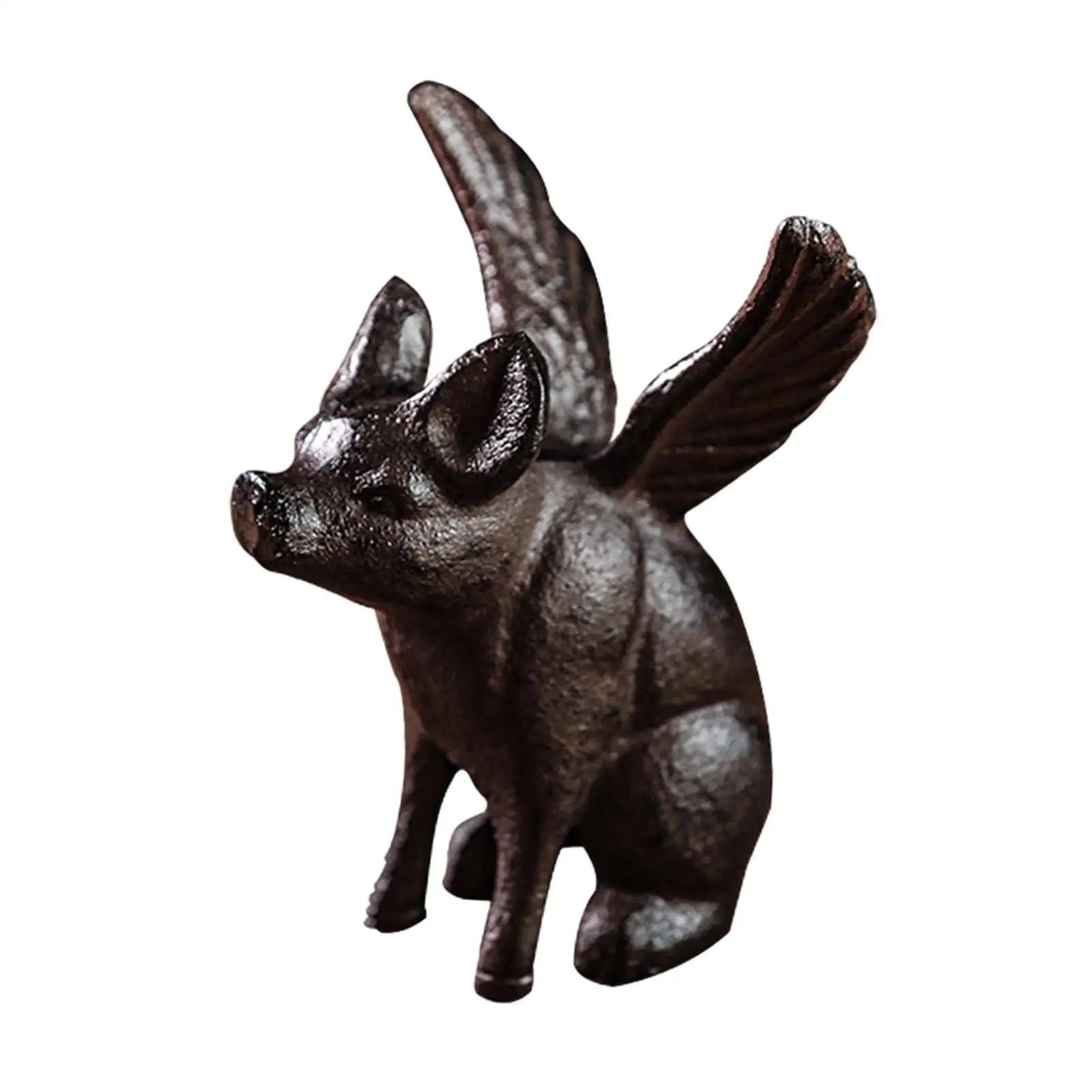 Animal Statues Collection Ornament Creative Iron Animal Sculpture for Desktop Cabinets Cabinets Shelf Bookshelf Living Room