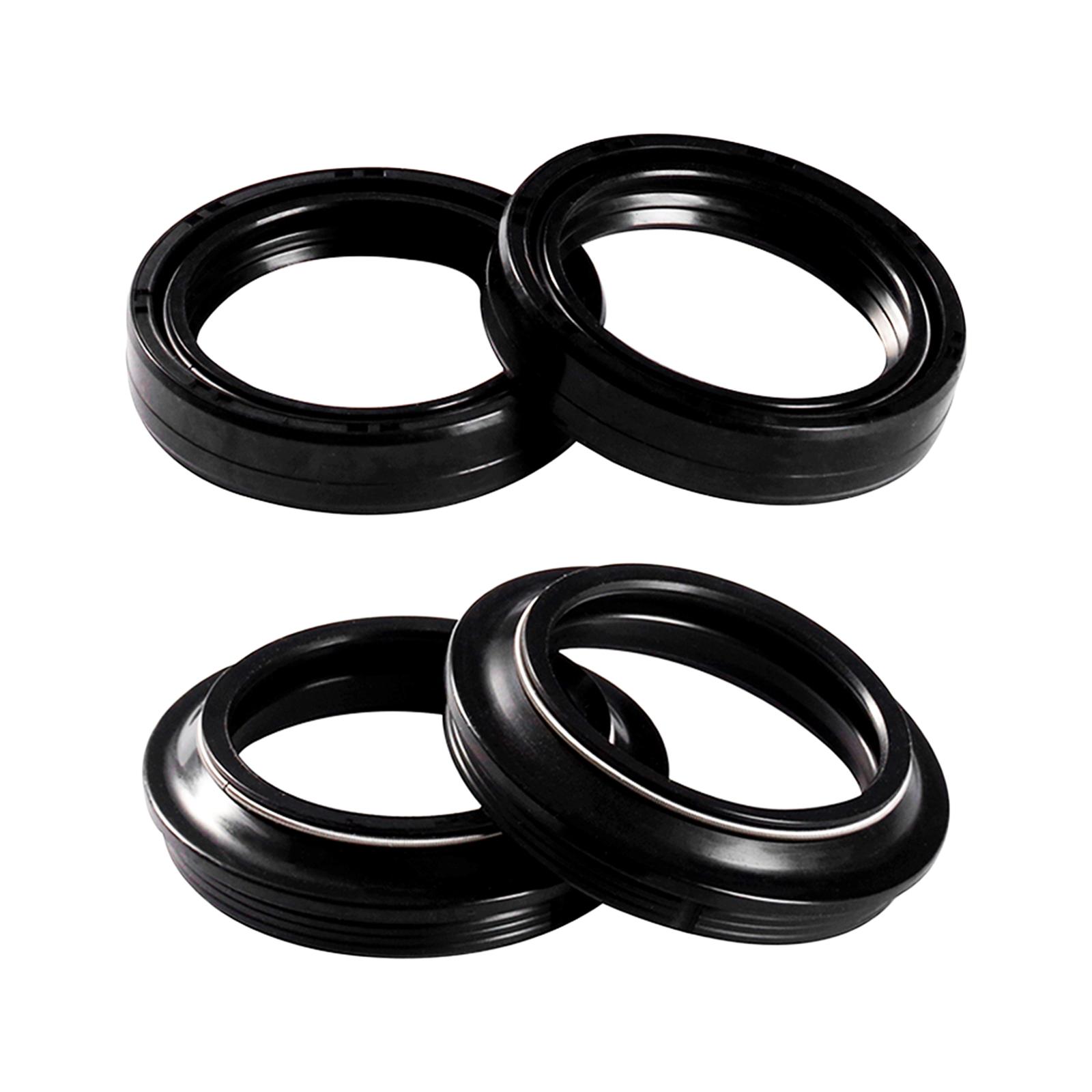 Front Fork Damper Oil Seal and Dust Seal Kit 43x54x11mm Durable Direct Replacements for Honda CBR600 Automotive Accessories