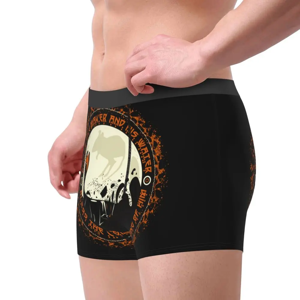 Men Boxer Shorts Panties Shai Hulud Breathable Underwear Dune Herbert Frank Arrakis Sandworm Science Fiction Male Underpants men's underwear with ball pocket