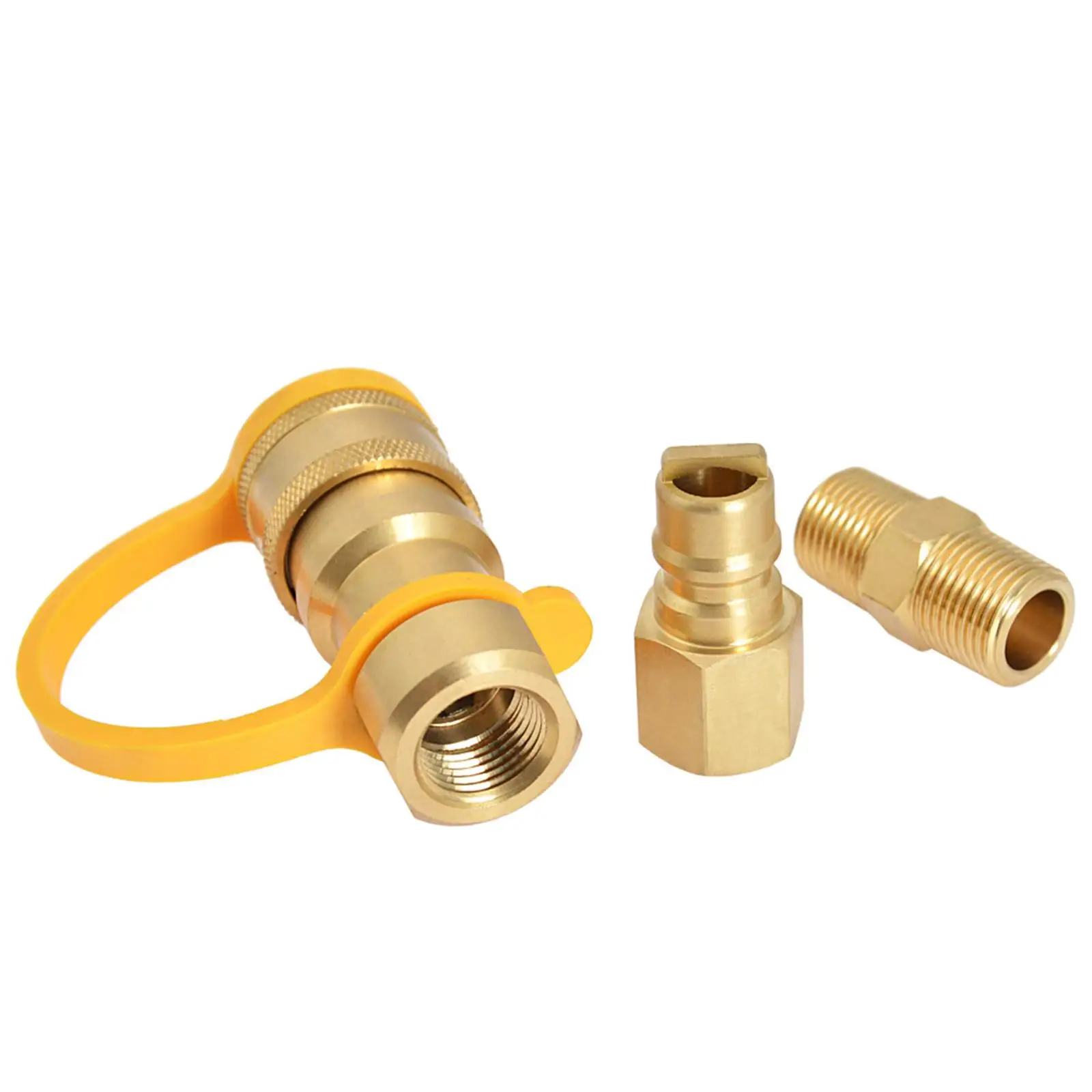 Propane Disposal Adapter Fitting 3/8 inch Gas Quick Connect Fittings for Fire