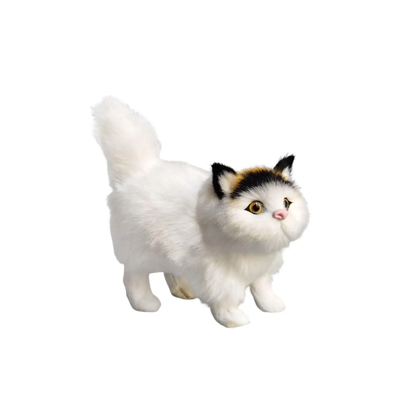 Miniature Simulation Cat Figures Realistic Kitten Figurines Toy for Tabletop