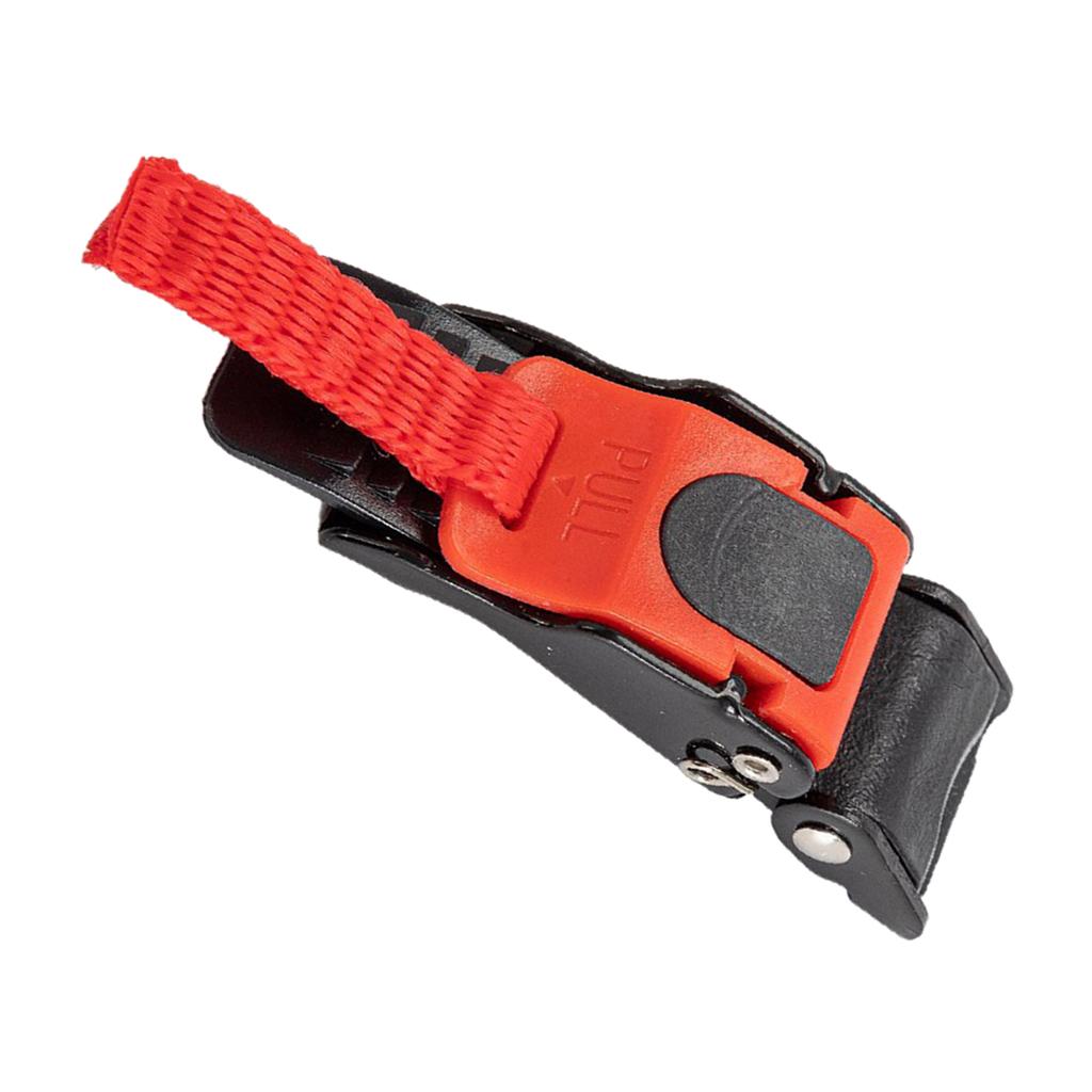 Universal Motorcycle Helmet Pull Buckles Speed Clip Quick Release Moulding Seven-Section Buckles Fit for Motorbikes ATV Scooter
