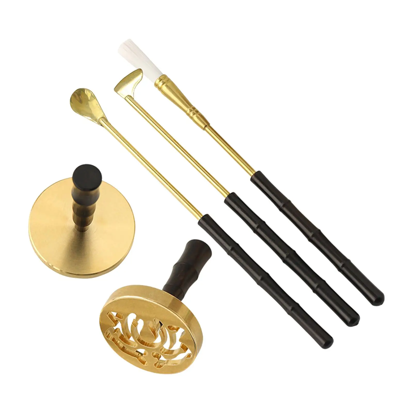 5Pcs Brass Incense Tool Censer Tool Starter Tools Supplies Incense Burner