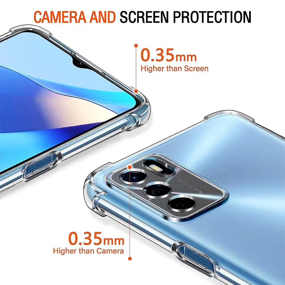 Für OPPO A16 Fall Oppo A16s A54s A17 Fall Kristall Klar TPU Stoßfest Abdeckung Oppo A98 5G A78 a96 4G A76 A94 5G A52 A72 – Detail 8