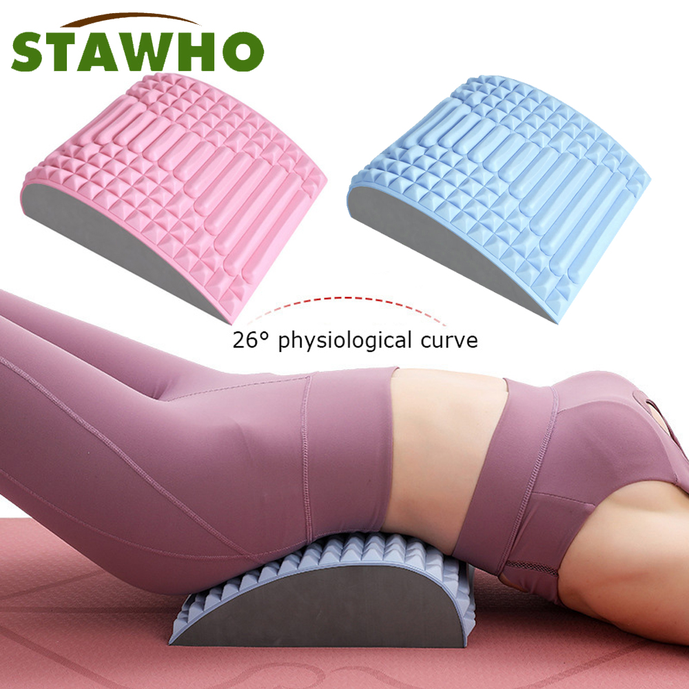 Best of Lower Back Pain Relief Treatment Stretcher Chronic Lumbar Support Herniated Disc Posture Corrector Pillow Cushion Brace Reviews & Tips