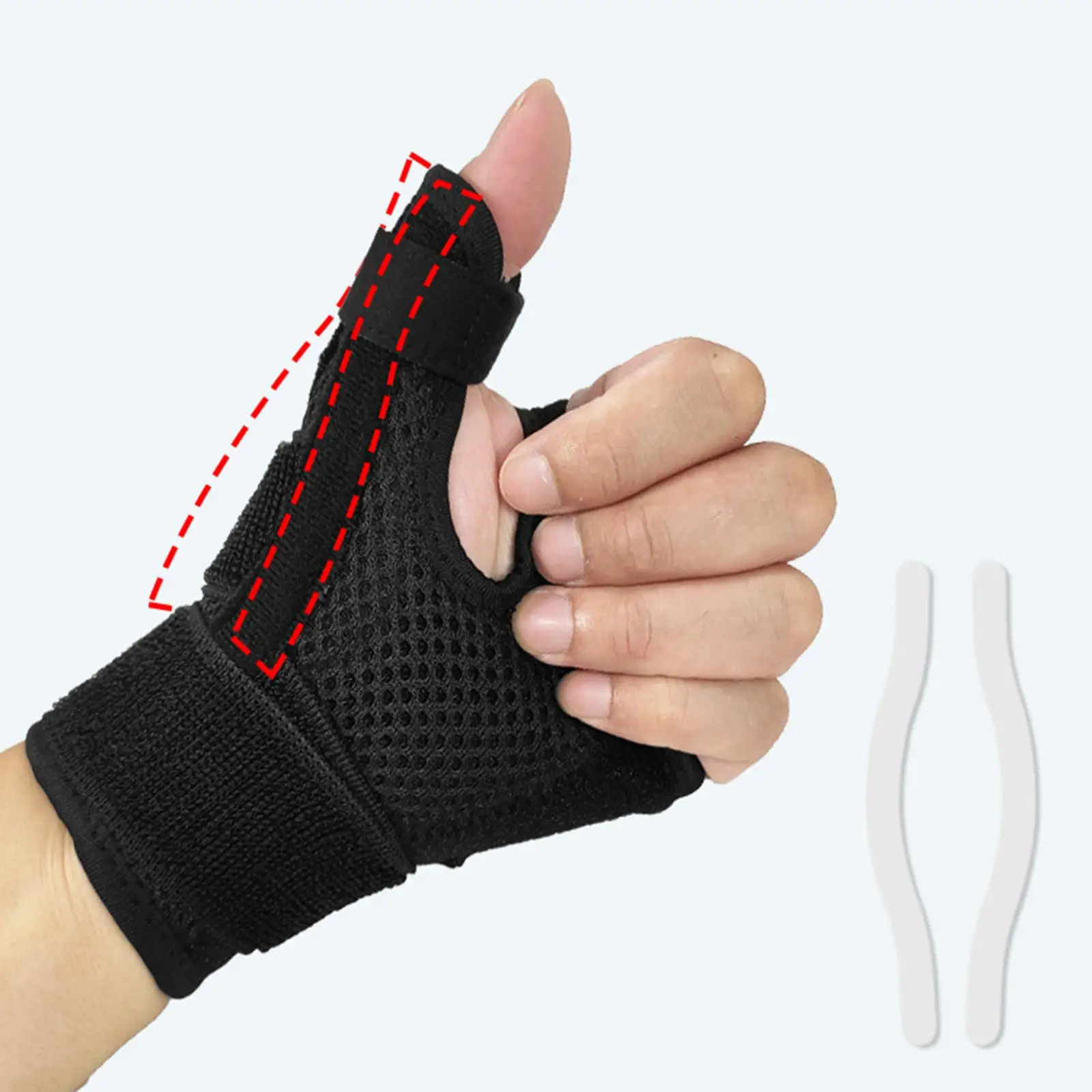 Thumb Splint Brace Sprains Osteoarthritis Recovery Strains Arthritis Adjustable