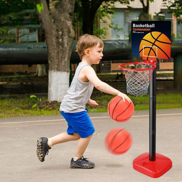Mini Ballons De Basket Enfant Lot De 6 | 15cm Gonflables + Pompe | Jeu Intérieur/Extérieur