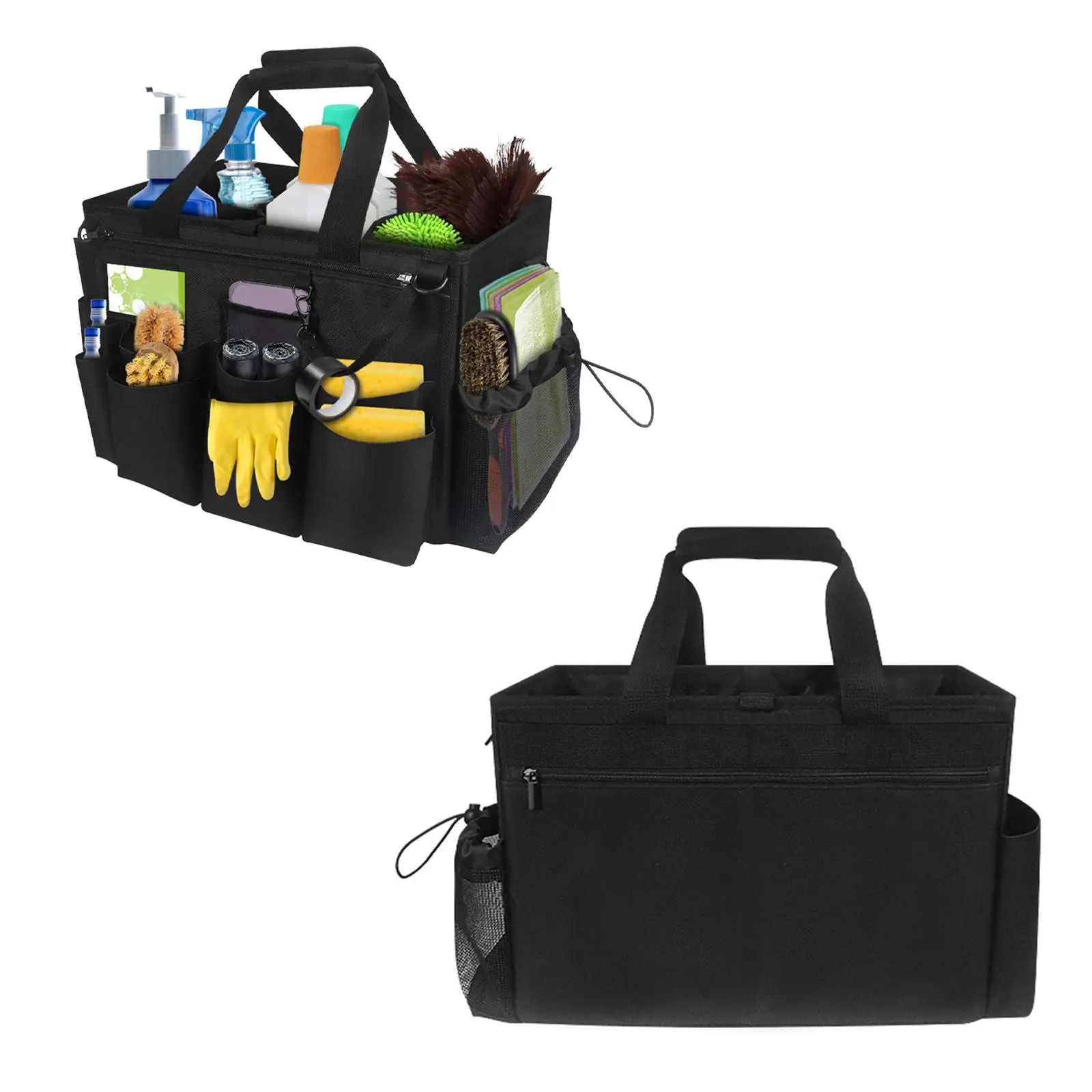 Tool Bag Cleaning Organizer Multi Pockets Detachable Portable Sewer Pipe