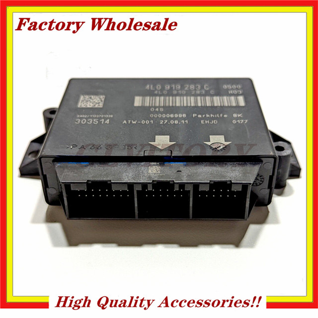 Module Radar De Stationnement PDC 4L0919283C Pour Audi Q7 (4L 2009-2014) Et A6 C6 (4F) - Unité De Contrôle D'assistance