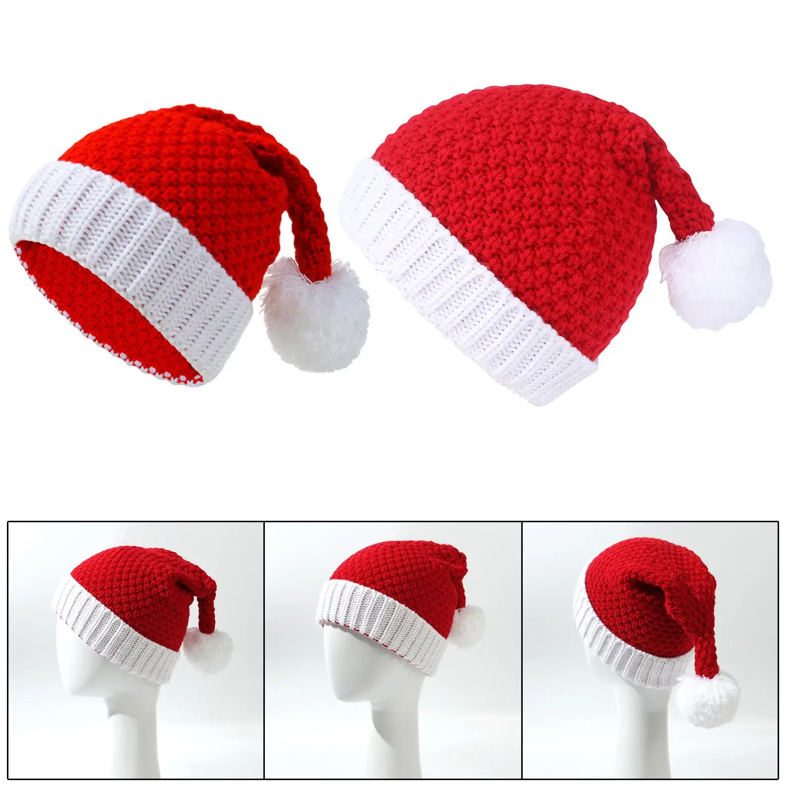 Christmas Hat Prop Headdress Winter Headwear Cap Fancy Dress Xmas Party Hat for Cosplay Festival Nightclub Party Supplies Xmas