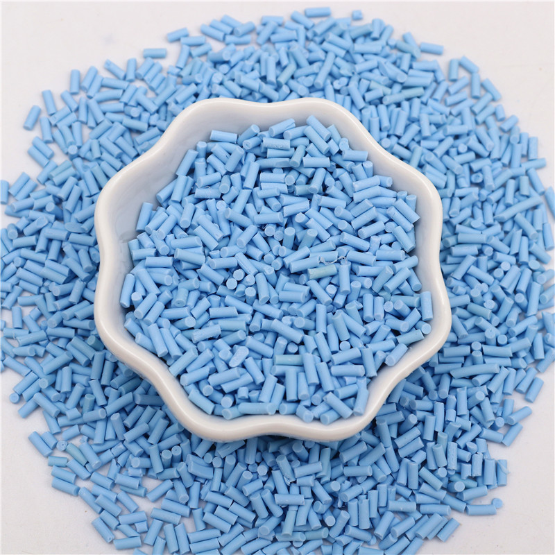 Bunte Mischung aus zylindrischen Polymerscheiben, Streusel zum Schleimfüllen von Ton, DIY-Kristallhandwerk, kleines Kunststoff-Klei-Zubehör – Detail 17