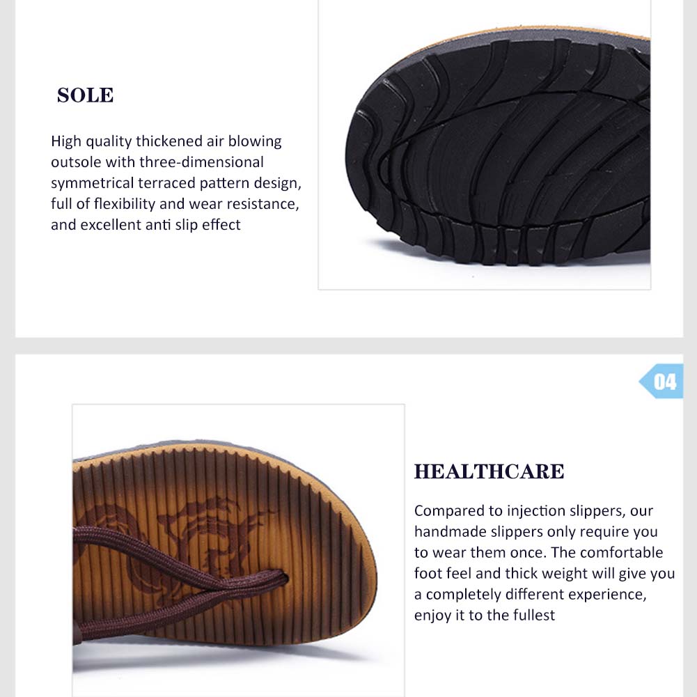 Summer Herren Flip-Flops große Größe bequeme Clip-Toe-Hausschuhe Leichte, rutschfeste Soft Sohle Beach Pantoffeln zum Wandern – Detail 5