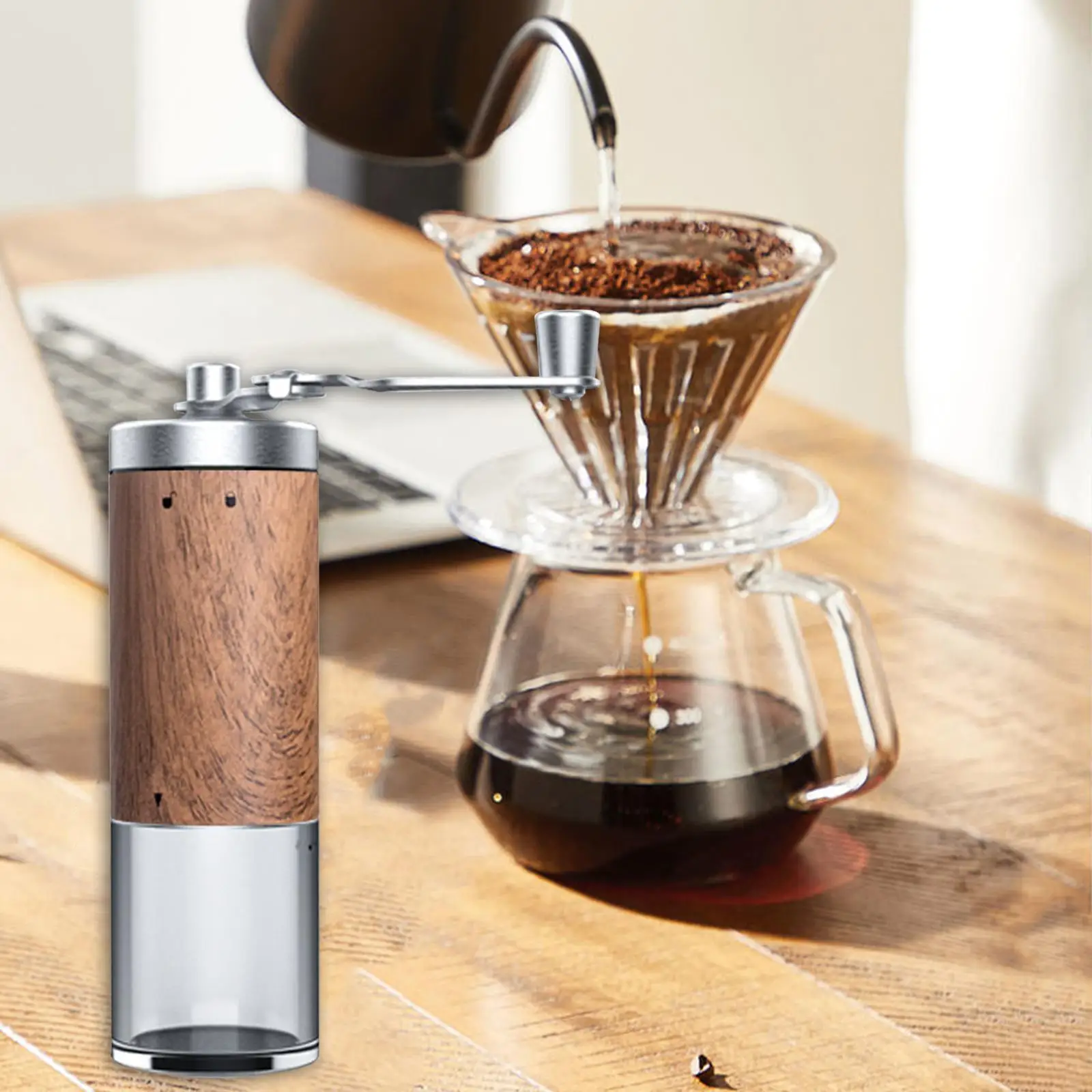Coffee Beans Grinder Retro easy to Settings Hand Crank Coffee Mill Manual Grinder for Spice bean espresso Kitchen Gadgets