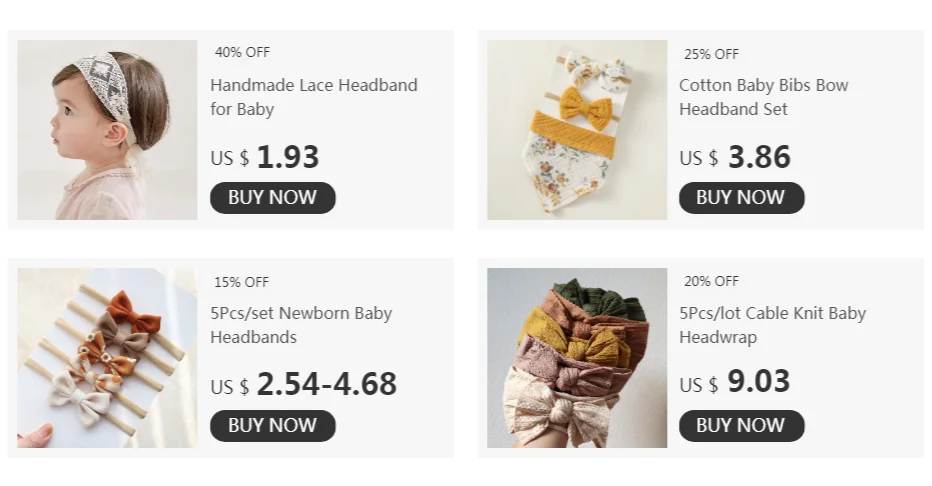 custom baby accessories Lace Bow Baby Headband Hair Accessories Infant Party Toddler Hairclips Girl Headbands Barrette Newborn Photo Props 2Pcs baby essential 