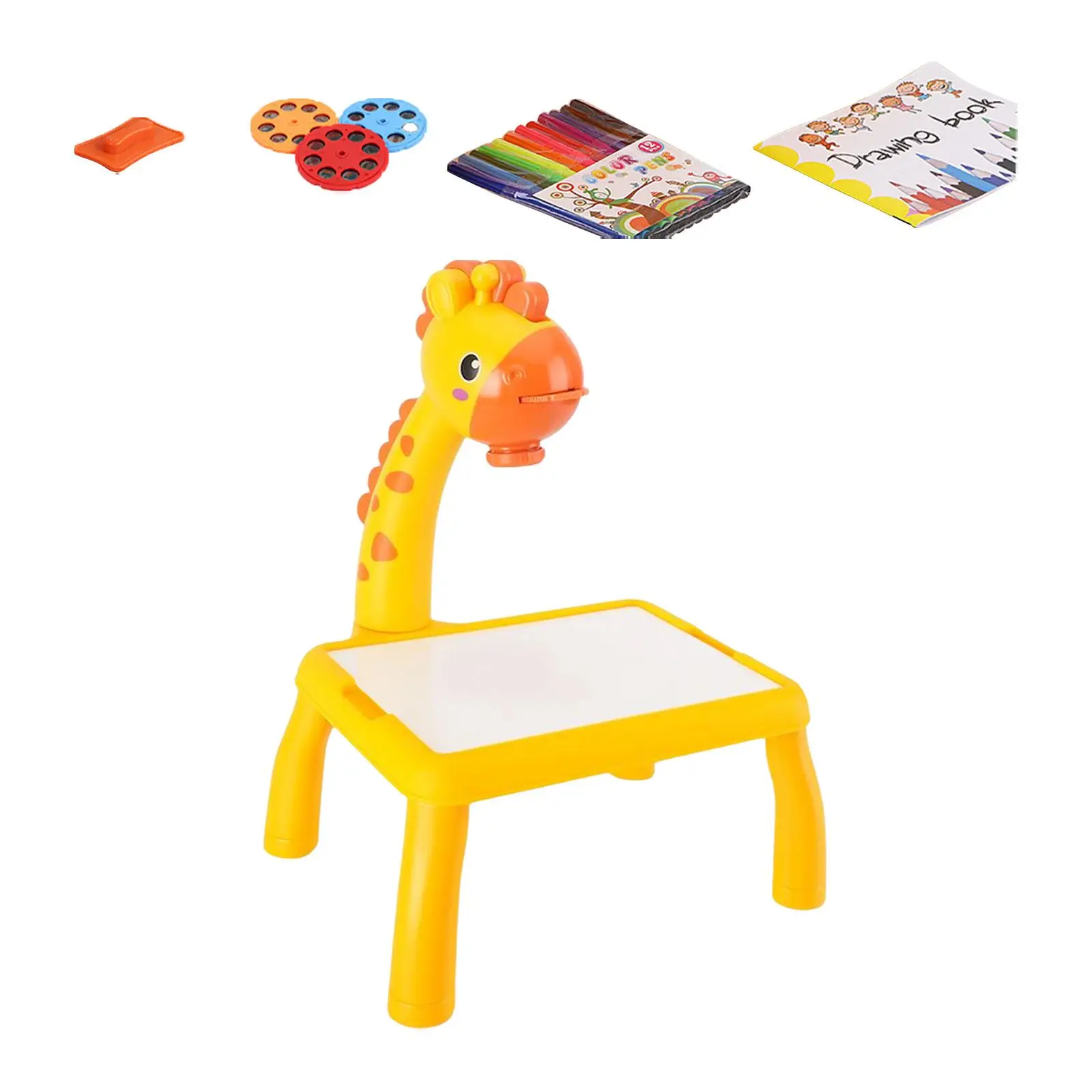 Painting Drawing Table Learning Projection Painting Table Preschool Learning Toys for Holiday Gifts