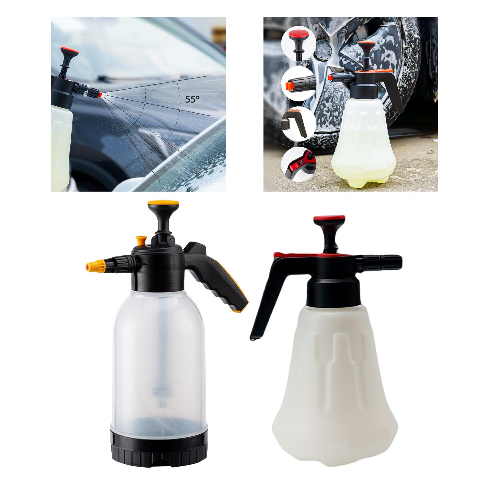 Durable Manual Foam Sprayer with 3 Sprinkler Heads Kettle Equipment Practical Kit Convenient Pump for House Cleaning Plant