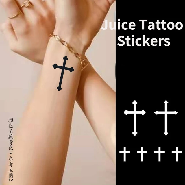 Rosary Bracelet Tattoo Design