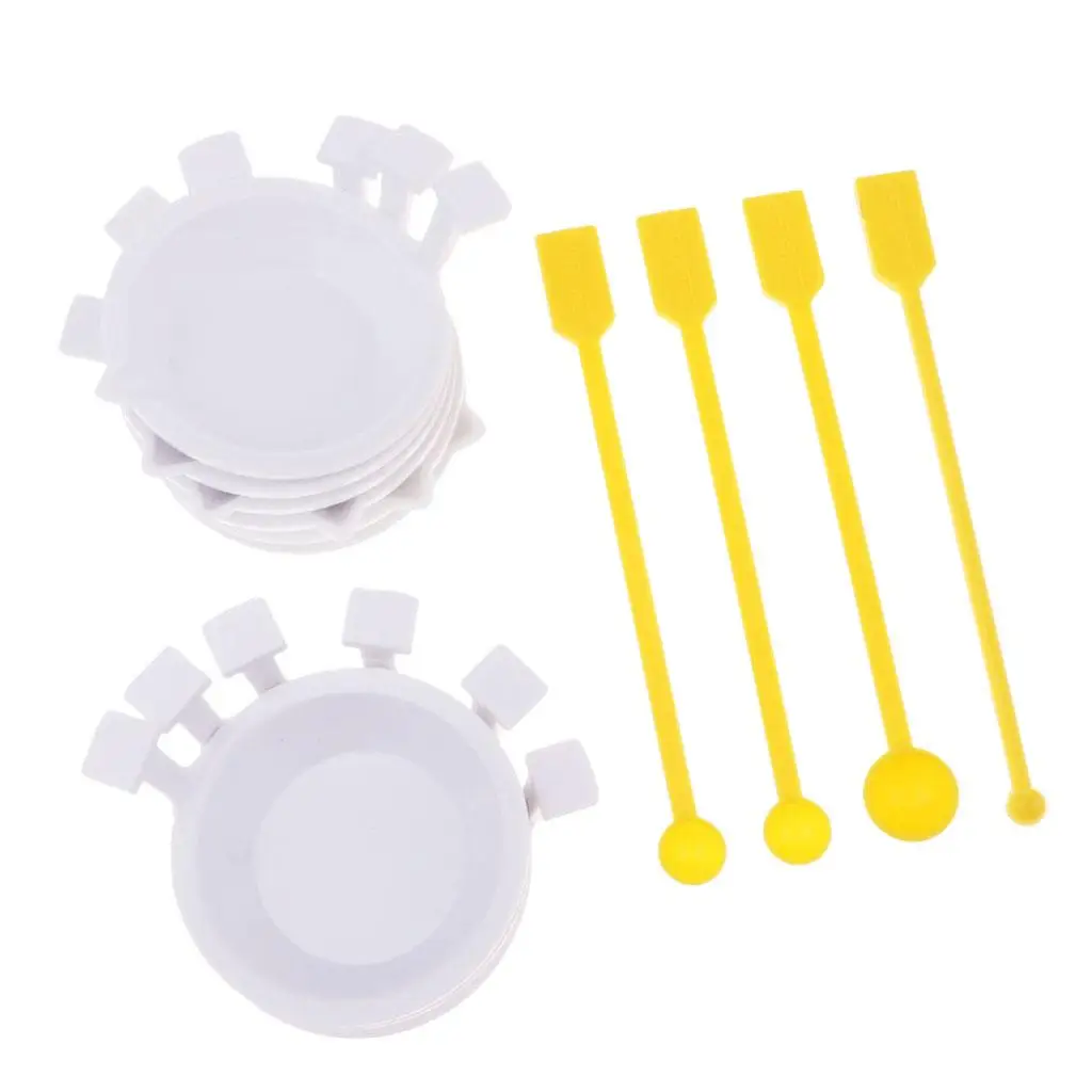  Reusable Assorted Reusable Paint And Stirrer Pallet (1)