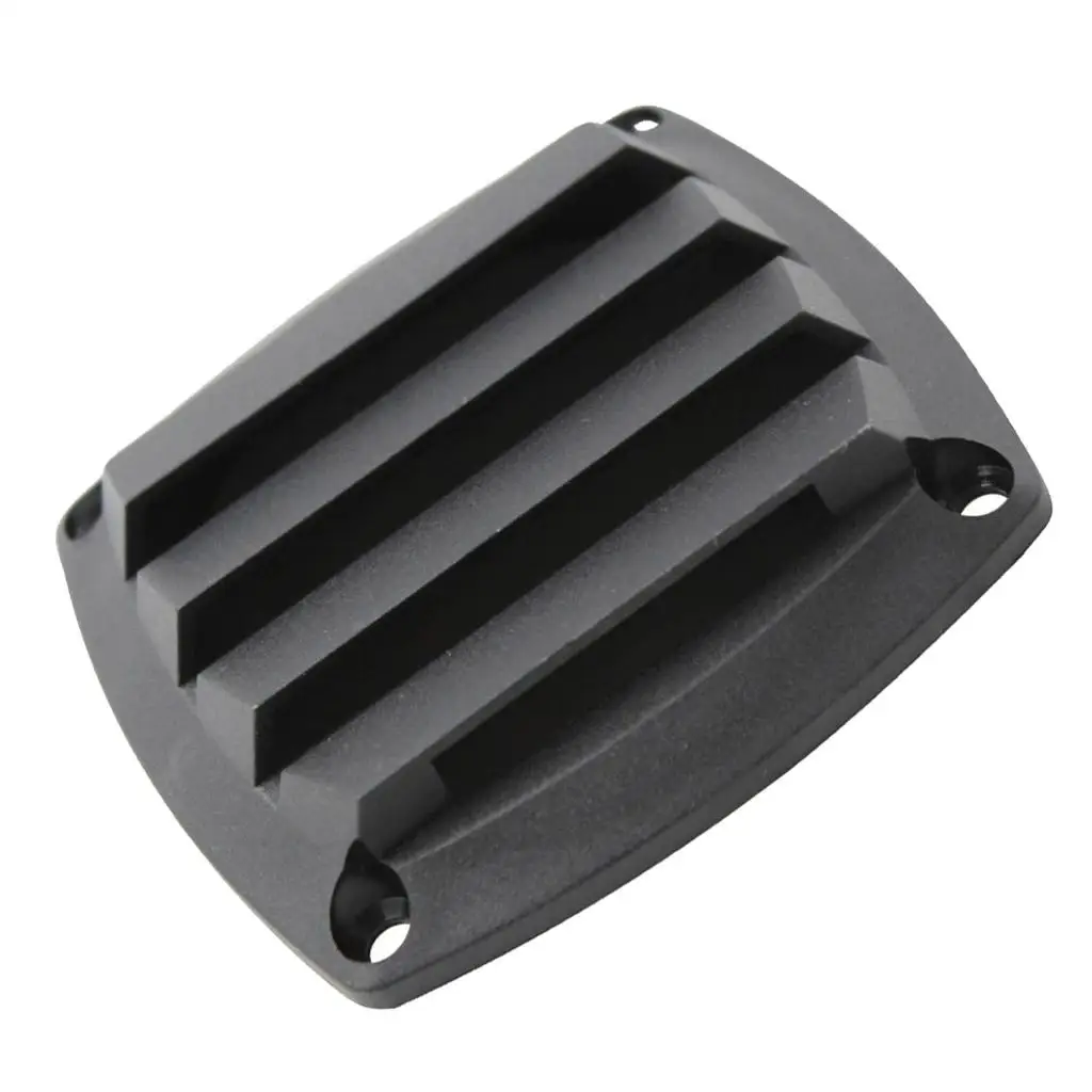 New Black Louvered Vents Ventilation  for 3 Inch Boat Parts