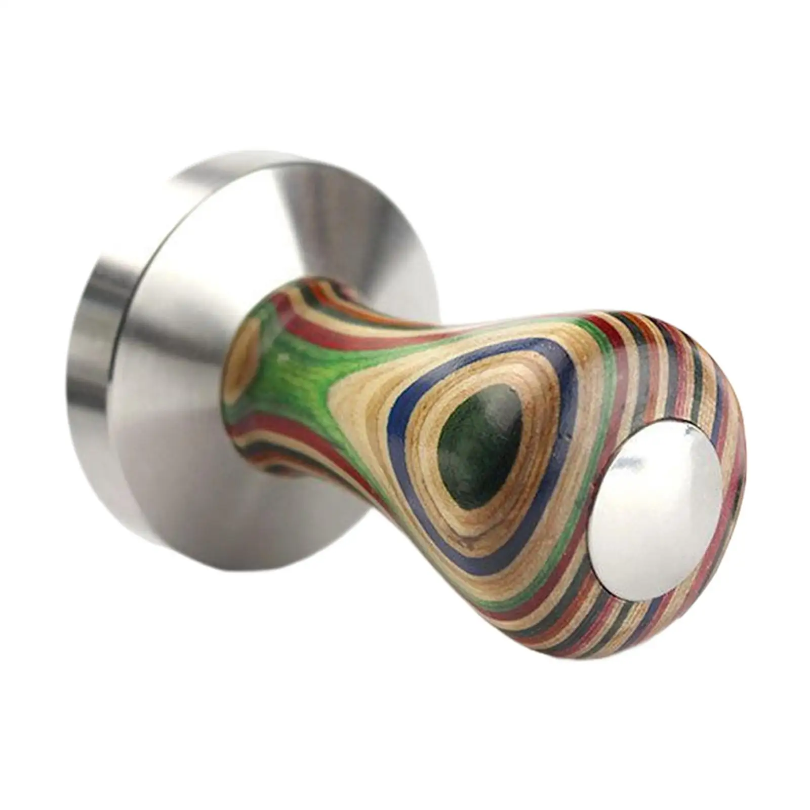 Coffee Tamper Kitchen Accessories Professional Colorful Wood Handle for Household Barista Gift