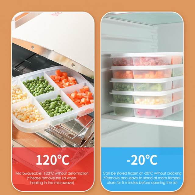 Hadanceo Food Storage Box Eco-friendly Food Grade Fridge Storage