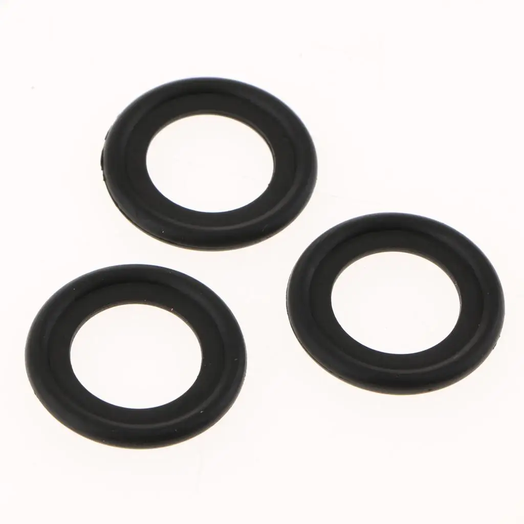 50Pcs M14 Rubber Oil Drain Plug Crush Washers Gaskets For Ford F5TZ-6734-BA