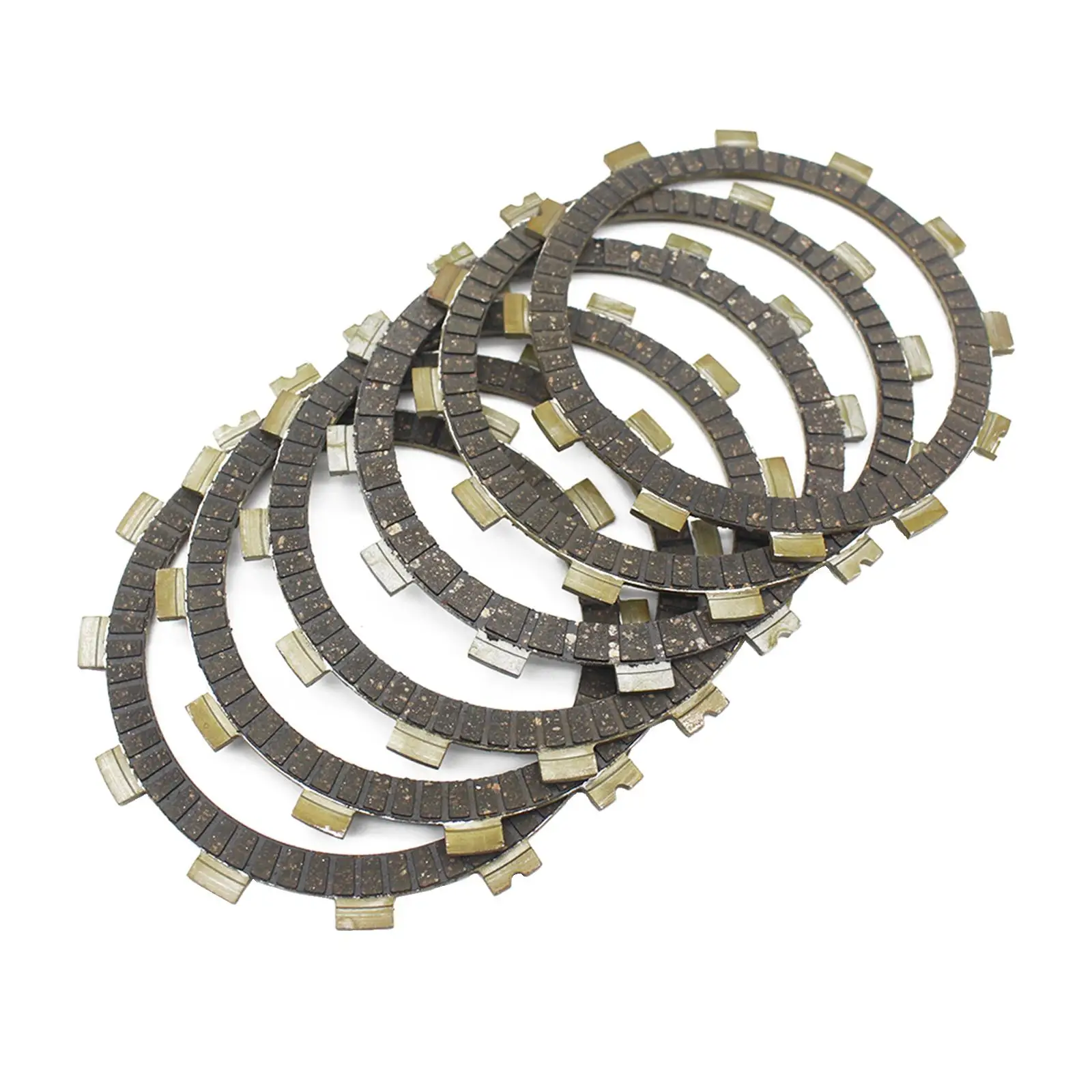 6Pcs Clutch Friction Plate Inner Dia 9.5cm Replacement Clutch Discs for  250 400  to Install