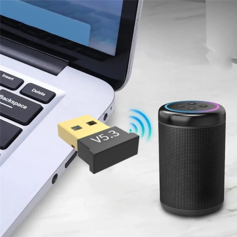 Title 5, USB Bluetooth 5.3 5.1 Dongle Adapter for PC Lap...