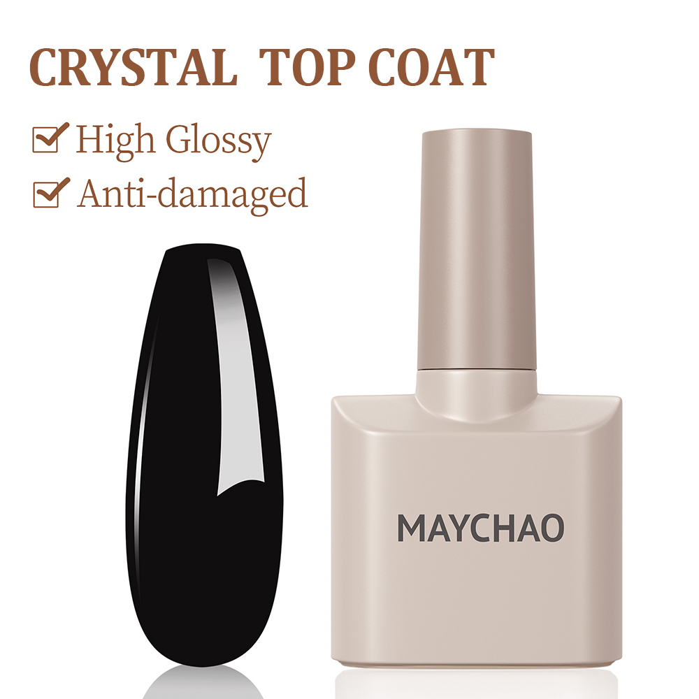 Best of MAYCHAO 12ml No Wipe Top Coat Base Coat Primer UV LED Nail Gel Polish Reinforcement Gel Soak Off Semi Permanent Nail Art Varnish Reviews & Tips